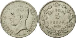 World Coins - Coin, Belgium, 5 Francs, 5 Frank, 1932, , Nickel, KM:98