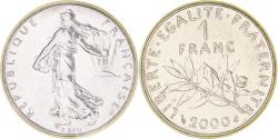World Coins - Coin, France, Semeuse, Franc, 2000, Paris, , Nickel, KM:925.2