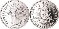 World Coins - Coin, France, Semeuse, 1/2 Franc, 1999, Paris, Proof, , Nickel