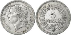 World Coins - France, 5 Francs, 1945, Paris, Aluminum, , KM:888b.1