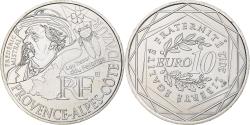World Coins - France, 10 Euro, Provence-Alpes-Cote d'Azur, 2012, Paris, , Silver