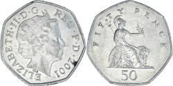World Coins - Coin, Great Britain, 50 Pence, 2001