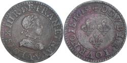 World Coins - Coin, France, Louis XIII, Double Tournois, 1613, Paris, , Copper