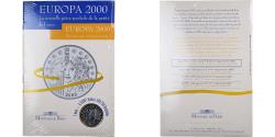 World Coins - France, 6.55957 Francs, Europa, BU, 2000, MDP, Silver,