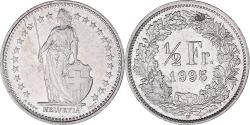 World Coins - Coin, Switzerland, 1/2 Franc, 1995