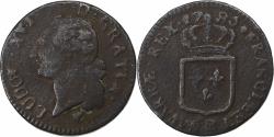 World Coins - France, Sol, 1785, Strasbourg, Copper,