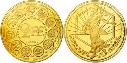 World Coins - France, Medal, L'Europe, La Semeuse, 2000, Jimenez, , Copper Gilt