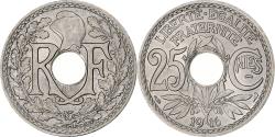 World Coins - France, 25 Centimes, Lindauer, 1916, Paris, Souligné, Nickel,