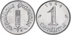 World Coins - France, 1 Centime, Épi, 1964, Paris, Stainless Steel, , Gadoury:91