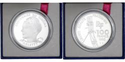 World Coins - France, 100 Francs, Arletty, Centenaire du Cinéma, 1995, MDP, Proof, Silver