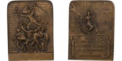 World Coins - France, Plaque, Union des Sociétés d’éducation physique, n.d., Bronze