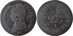 World Coins - Coin, France, Dupré, Decime, AN 4, Paris, Modification du 2 décimes