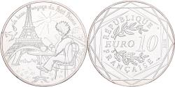 World Coins - France, 10 Euro, Le Petit Prince en terrasse à Paris, 2016, , Silver