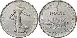 World Coins - France, Franc, Semeuse, 1971, Paris, Nickel, , Gadoury:474, KM:925.1