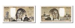 World Coins - Banknote, France, 500 Francs, 500 F 1968-1993 ''Pascal'', 1969, 1969-01-02