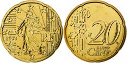 World Coins - France, 20 Euro Cent, 2003, MDP, BU, , Nordic gold, KM:1286