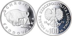 World Coins - Coin, Poland, 100 Zlotych, 1977, Warsaw, ESSAI, , Silver