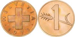 World Coins - Switzerland, 1 Rappen, Croix Suisse, 1978, Bern, Proof, Bronze, , KM:46