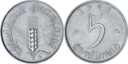 World Coins - France, Épi, 5 Centimes, 1963, Paris, , Stainless Steel, KM:927
