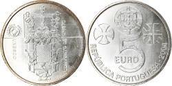 World Coins - Portugal, 5 Euro, 2004, , Silver, KM:754