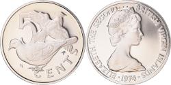 World Coins - Coin, BRITISH VIRGIN ISLANDS, 5 Cents, 1974, Franklin Mint, Proof,