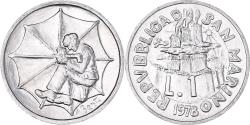 World Coins - Coin, San Marino, Lira, 1978, Rome, , Aluminum, KM:76