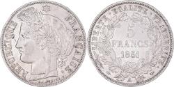 World Coins - Coin, France, Cérès, 5 Francs, 1851, Paris, , Silver, KM:761.1