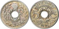 World Coins - France, 5 Centimes, Lindauer, 1925, Paris, Copper-nickel, , Gadoury:170