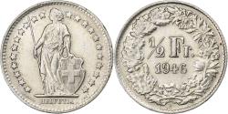 World Coins - Coin, Switzerland, 1/2 Franc, 1946, Bern, , Silver, KM:23