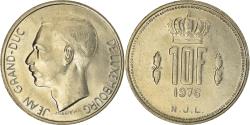World Coins - Coin, Luxembourg, Jean, 10 Francs, 1976, , Nickel, KM:57