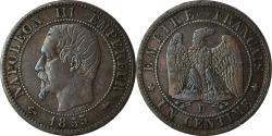 World Coins - Coin, France, Napoleon III, Centime, 1855, Lyon, , KM 775.4