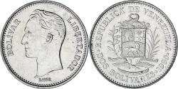 World Coins - Venezuela, 2 Bolivares, 1990