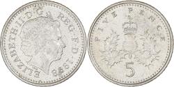 World Coins - Coin, Great Britain, 5 Pence, 1998