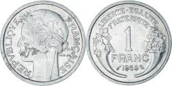 World Coins - Coin, France, Morlon, Franc, 1959, , Aluminum, KM:885a.1
