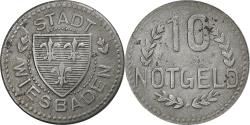 World Coins - Germany, Stadt Wiesbaden, 10 Pfennig, undated (1920), , Iron