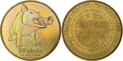 World Coins - France, Token, Tourist Token, 08/ Woinic - Colosse des Ardennes, 2015, Monnaie