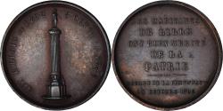 World Coins - France, Medal, Hommage aux Lillois de 1792, History, 1845, Lecomte,