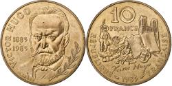 World Coins - France, 10 Francs, Victor Hugo, 1985, Paris, Tranche B, Nickel-Bronze
