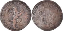 World Coins - Coin, ITALIAN STATES, PAPAL STATES-BOLOGNA, 1/2 Bolognino, 1755, Bologna