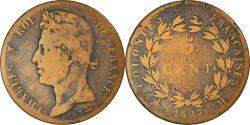 World Coins - Coin, FRENCH COLONIES, Charles X, 5 Centimes, 1827, La Rochelle,