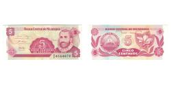 World Coins - Banknote, Nicaragua, 5 Centavos, Undated (1991), KM:168, UNC(63)