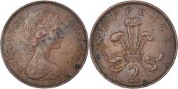 World Coins - Coin, Great Britain, 2 New Pence, 1977