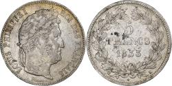 World Coins - France, Louis-Philippe, 5 Francs, 1833, Bordeaux, Silver, , Gadoury:678