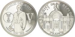 World Coins - France, Medal, Vème République, Charles De Gaulle, Politics, 2018,