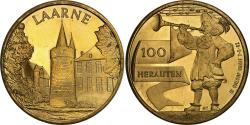 World Coins - Belgium, Token, 100 Herauten - Laarne, 1982, Bronze,