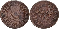 World Coins - Coin, France, Louis XIII, Double Tournois, 1622, Paris, , Copper