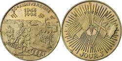 World Coins - France, Token, 50ème Anniversaire du Débarquement, Jour J, 1994