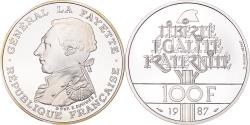 World Coins - Coin, France, Lafayette, 100 Francs, 1987, Proof, , Silver, KM:962a