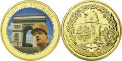 World Coins - France, Medal, L'Arc de Triomphe, History, , Copper Gilt