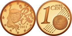 World Coins - France, Euro Cent, 2011, , Copper Plated Steel, KM:1282